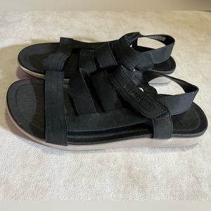 MERRELL KALARI LORE BACKSTRAP - BLACK Size 8